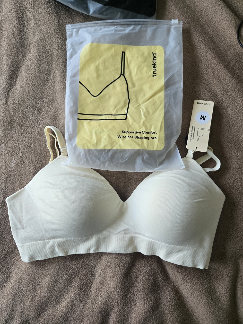 Wireless Shaping Bra - Cream (Women Intimates)